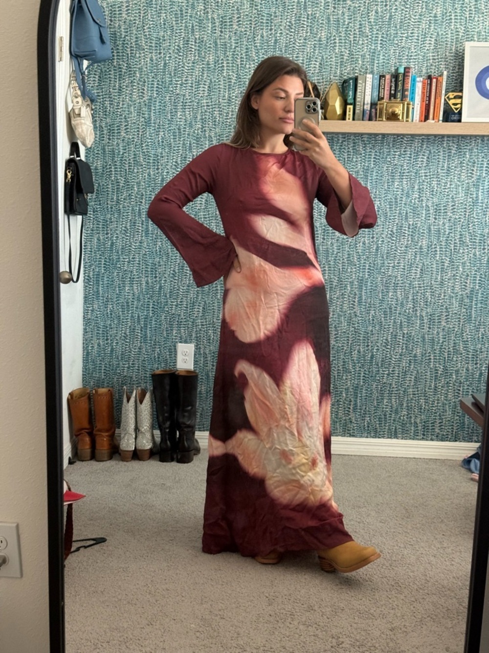 The Wolf Gang Leona Maxi Dress size Medium - Picture 5 of 6